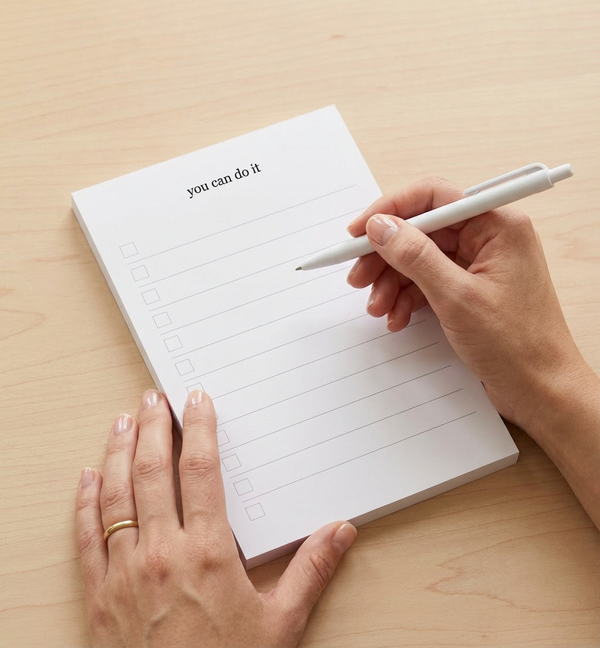 The Original “You Can Do It” List Notepad
