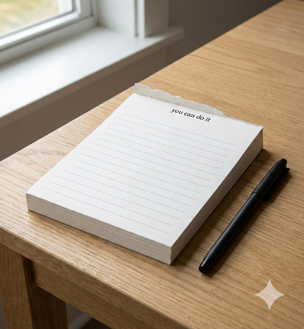 The Original “You Can Do It” List Notepad